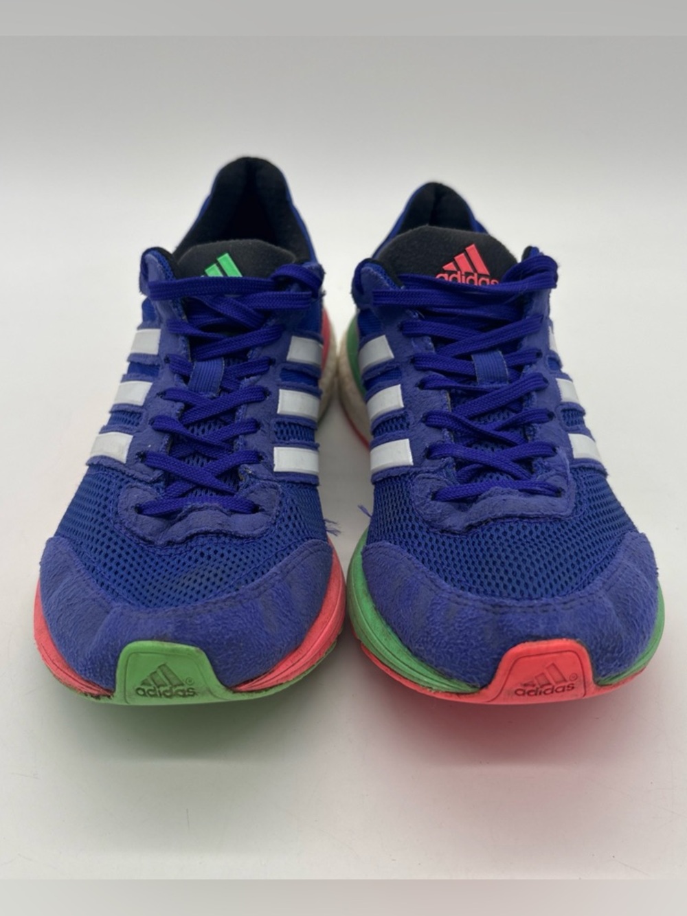 Adidas Adizero Boston Boost 5 Women’s Blue Running Shoes Size US 7 UK 5.5 - Picture 5 of 9
